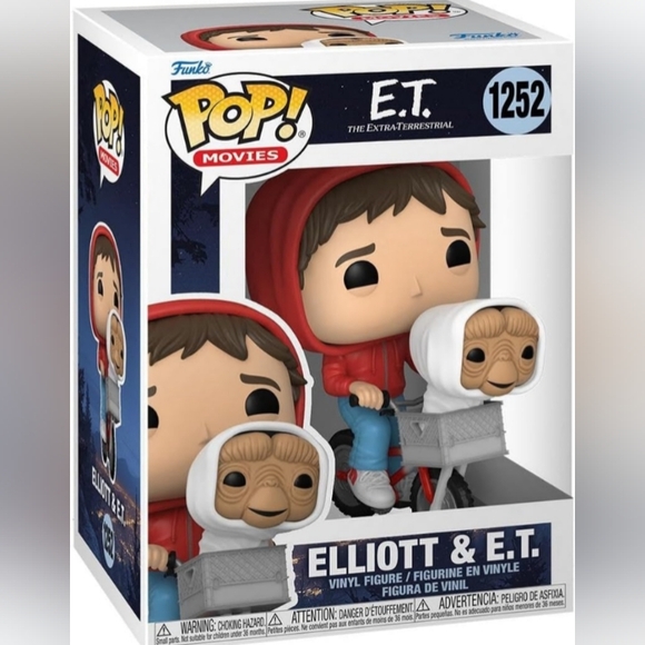 Funko Pop! Movies:E.T. The Extra-Terrestrial Elliot w/E.T....